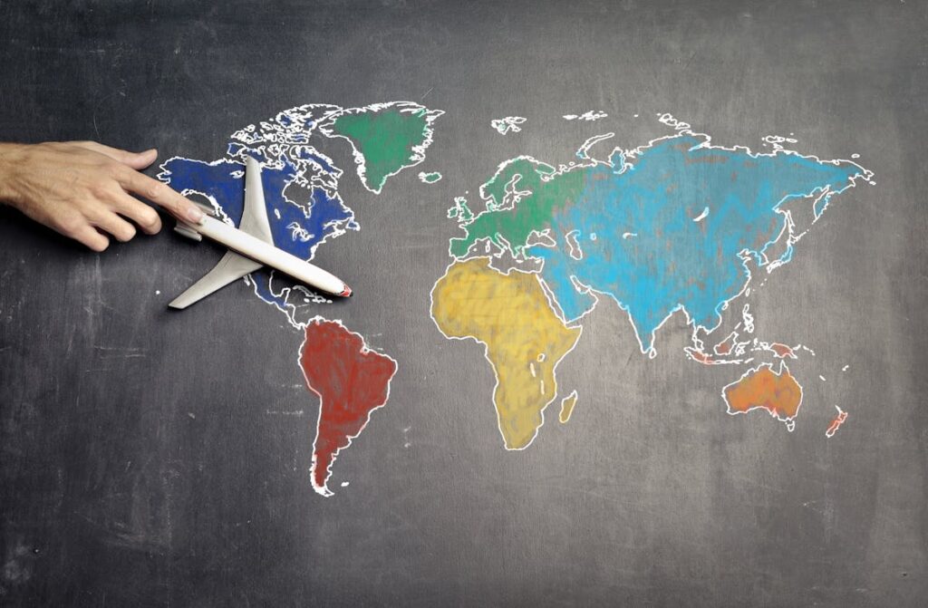 Travel to Each Continent